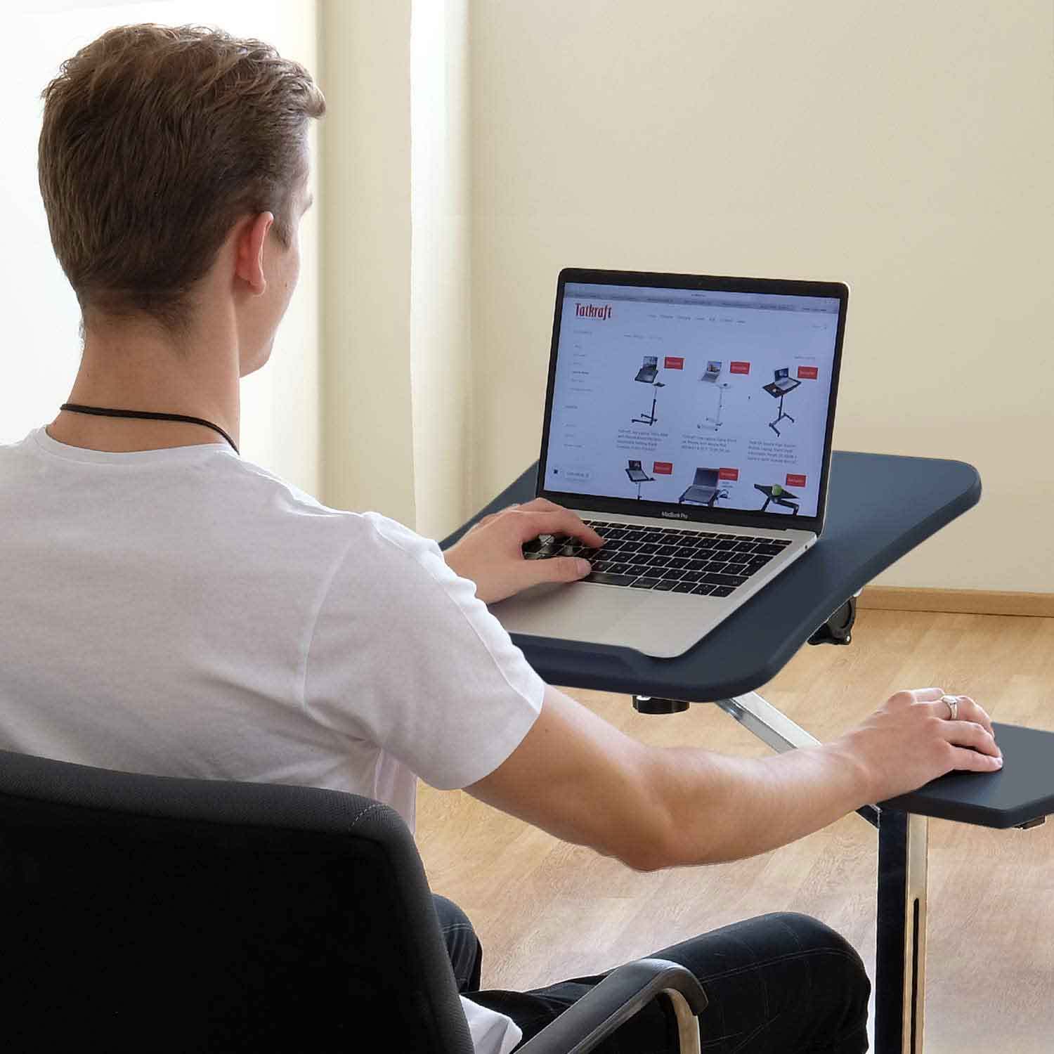 Laptop Desk, Laptop Desk for Bed, Portable Laptop Desk, Tatkraft Joy, 3