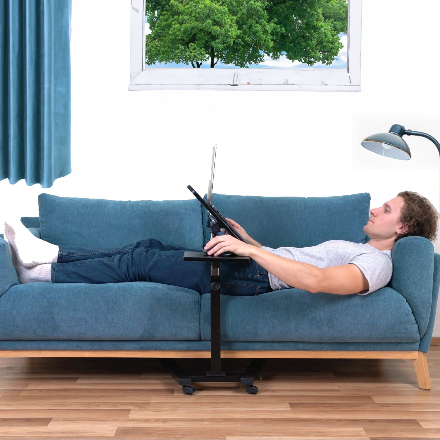 bed table, portable laptop desk,laptop desk for bed,adjustable laptop desk,laptop desk on wheels, Tatkraft Joy