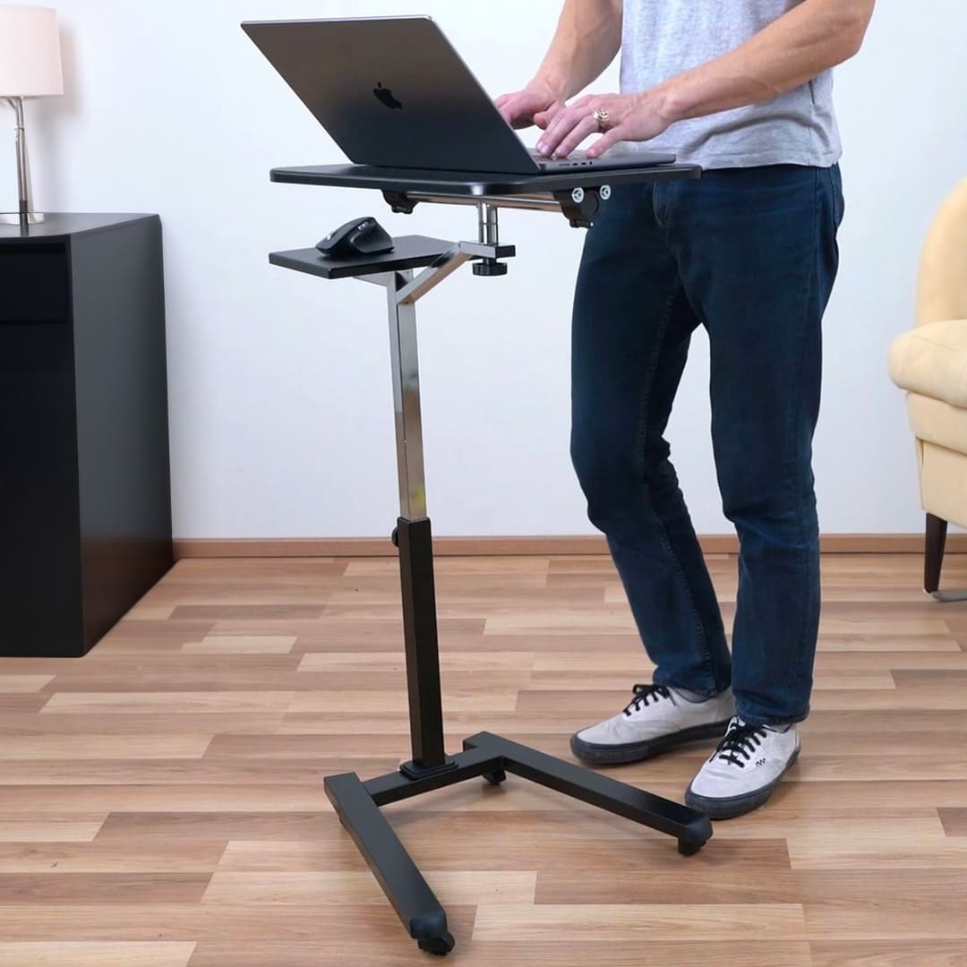 laptop desk, portable standng desk,laptop desk for bed,adjustable laptop desk,laptop desk on wheels, Tatkraft Joy